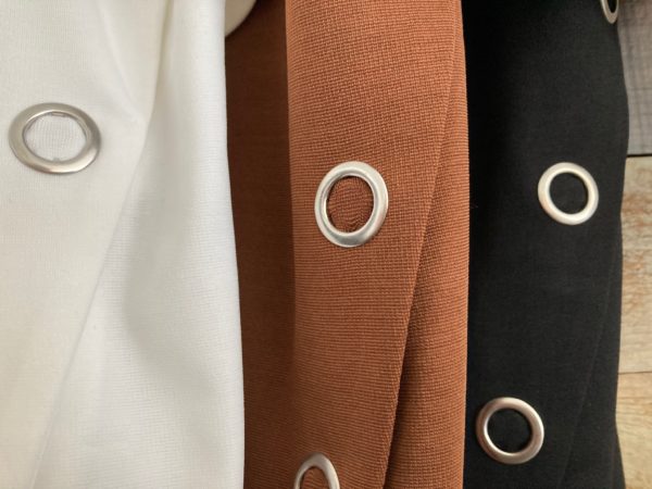 OSMOSIS(オズモーシス)/スナップスリットロングTシャツ/アップ