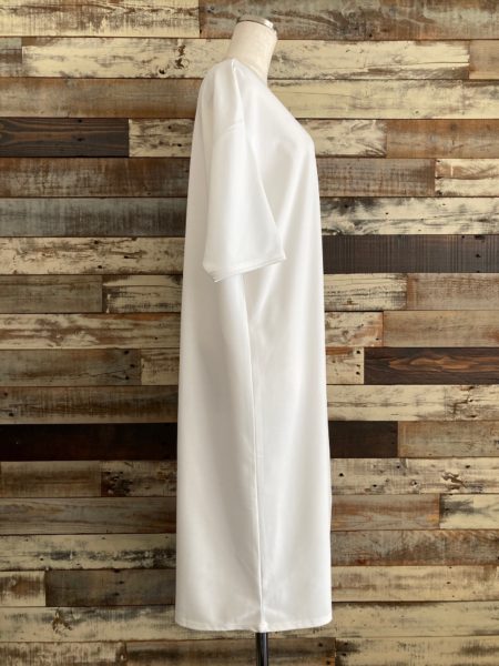 『スナップスリットロングTシャツ』サイド/OSMOSIS(オズモーシス)