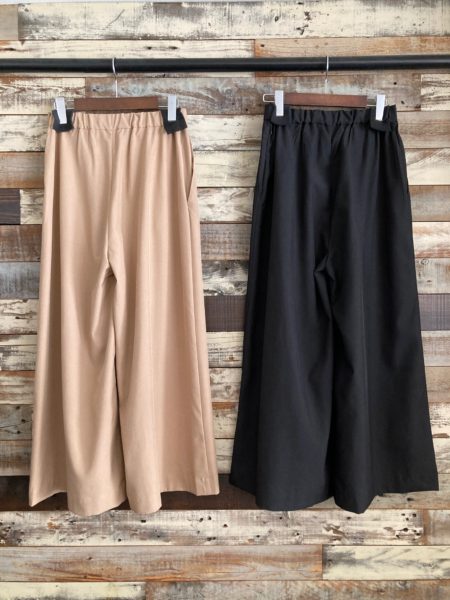 OSMOSIS(オズモーシス)/フロントタックパンツ/バック